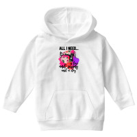 All I Need Is Love And Sewing And A Dog For Light Youth Hoodie | Artistshot