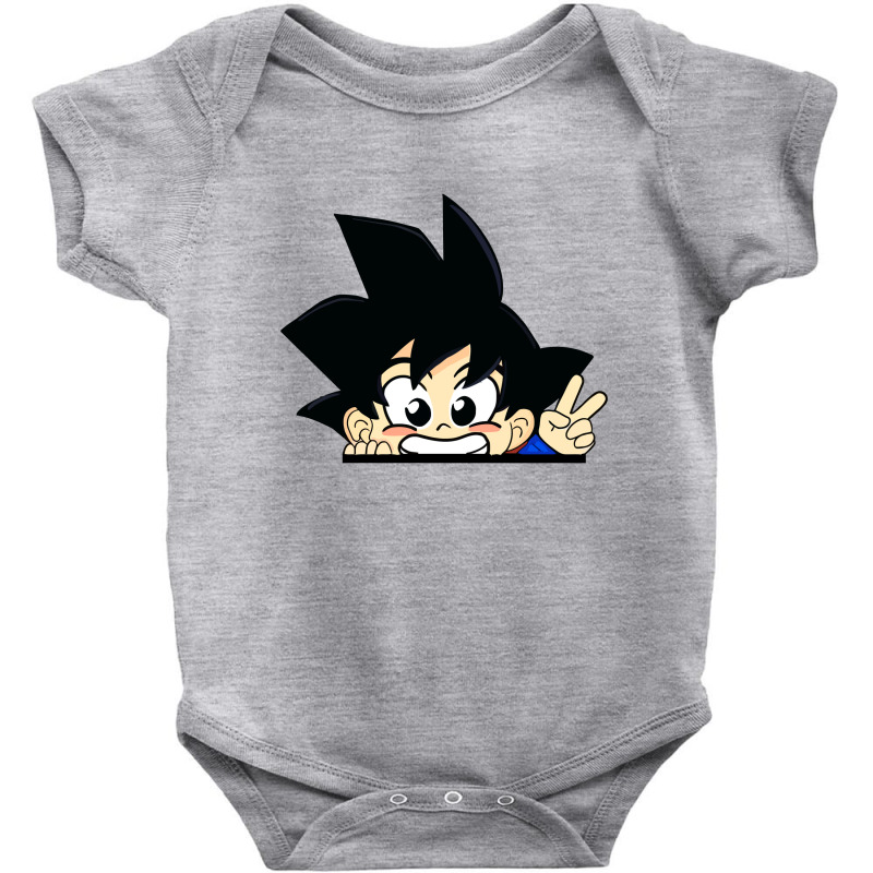 Goku Funny Baby Bodysuit by Pixel kon | Artistshot