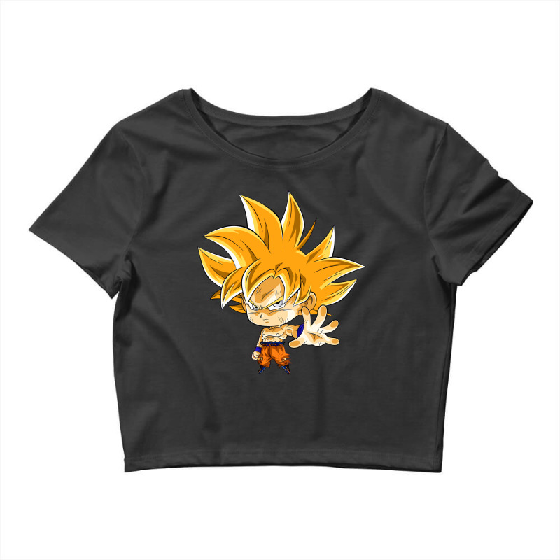 Goku Funny Crop Top by Pixel kon | Artistshot