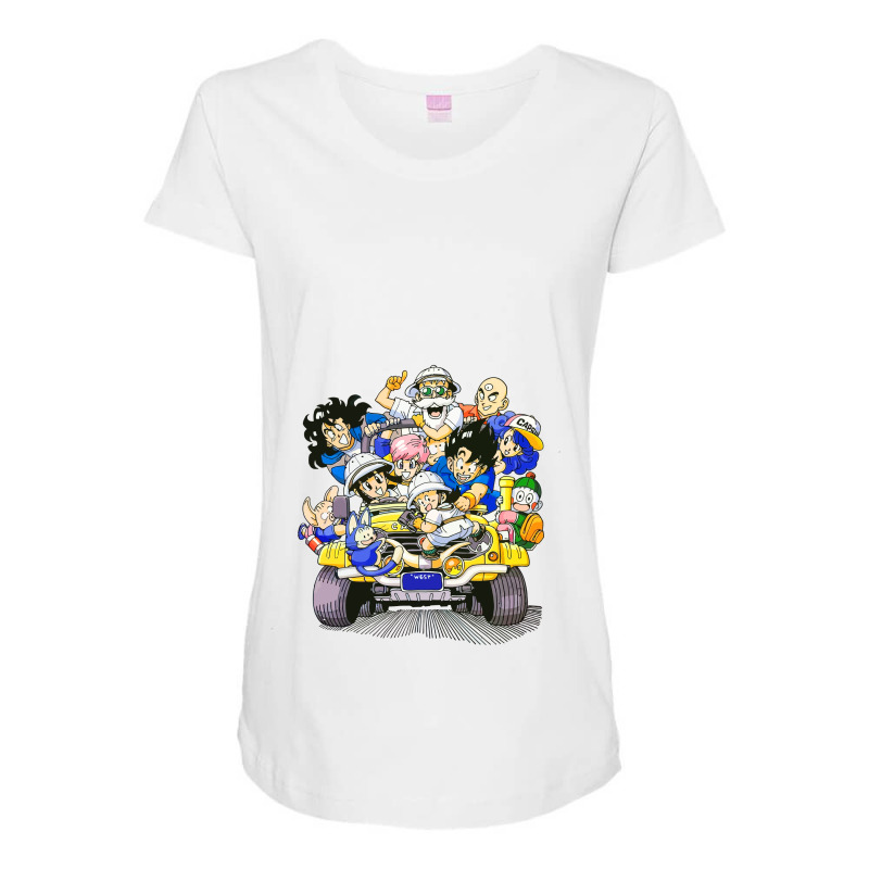 Goku Funny Maternity Scoop Neck T-shirt by Pixel kon | Artistshot