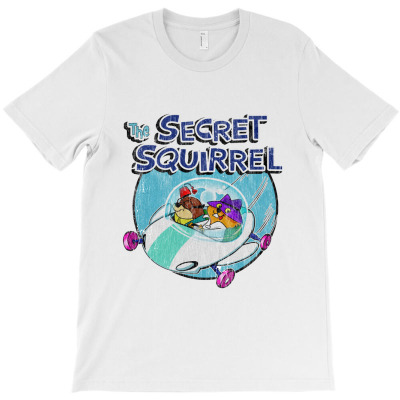 Vintage Secret Squirrel T-shirt Designed By Farasyakia