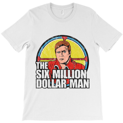 Vintage Six Million Dollar Man T-shirt Designed By Farasyakia