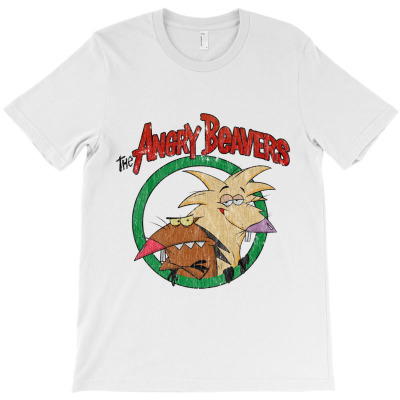 Vintage The Angry Beavers T-shirt Designed By Farasyakia