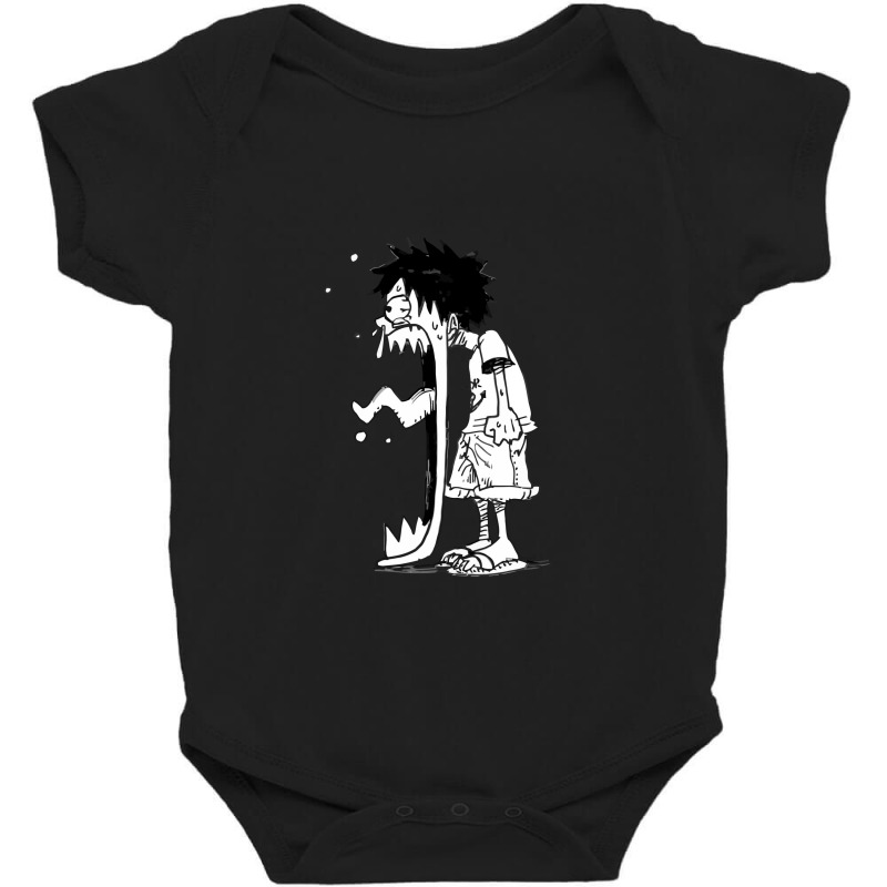 One Piece Funny Baby Bodysuit by Pixel kon | Artistshot