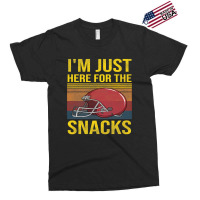 Im Just Here For The Snacks Women Football Gameday Exclusive T-shirt | Artistshot