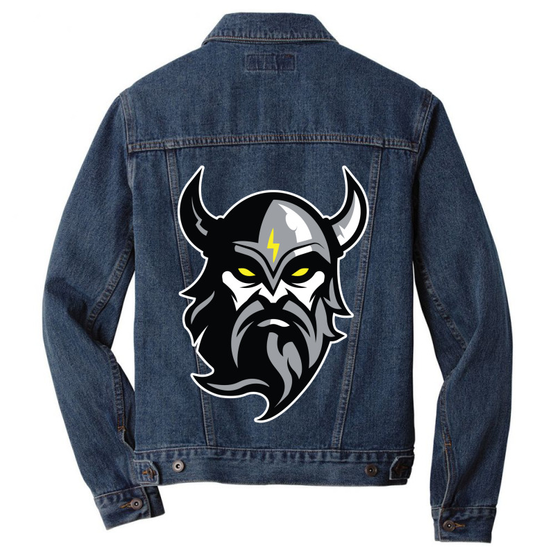 Delaware Thunder Men Denim Jacket by baretopis | Artistshot