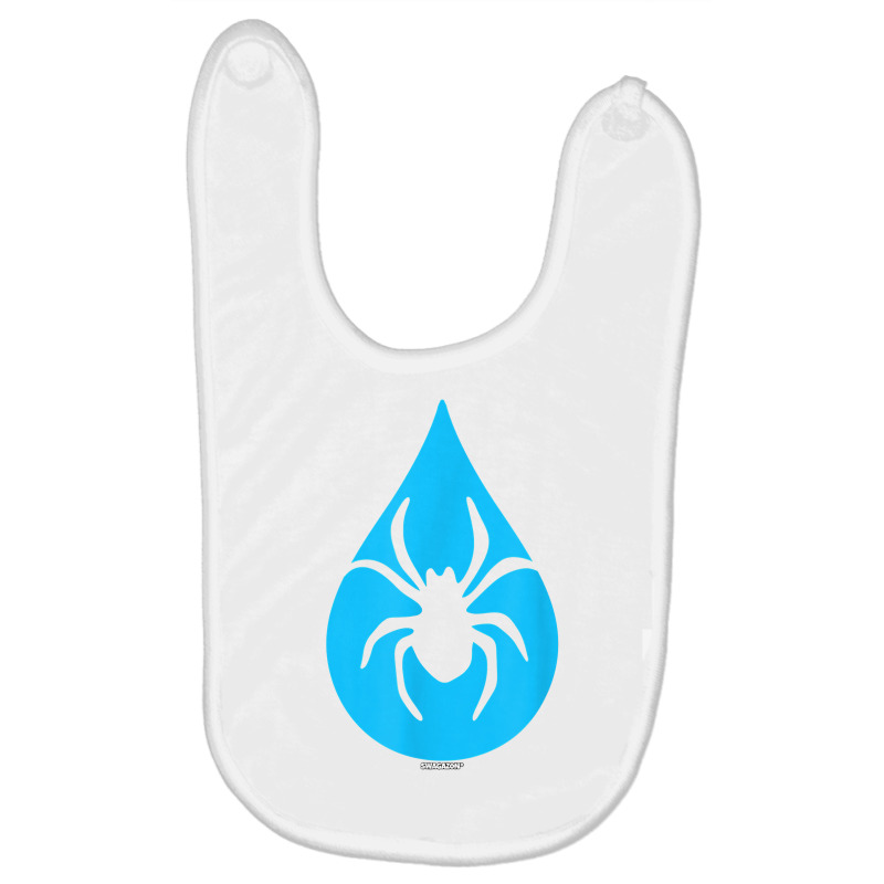 Water Droplet Spider Waterspider Coworker Swagazon Associate T Shirt Baby Bibs by cheesebroughbrensen | Artistshot