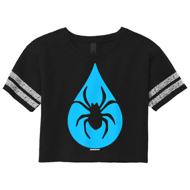 Water Droplet Spider Waterspider Coworker Swagazon Associate T Shirt Scorecard Crop Tee by cheesebroughbrensen | Artistshot