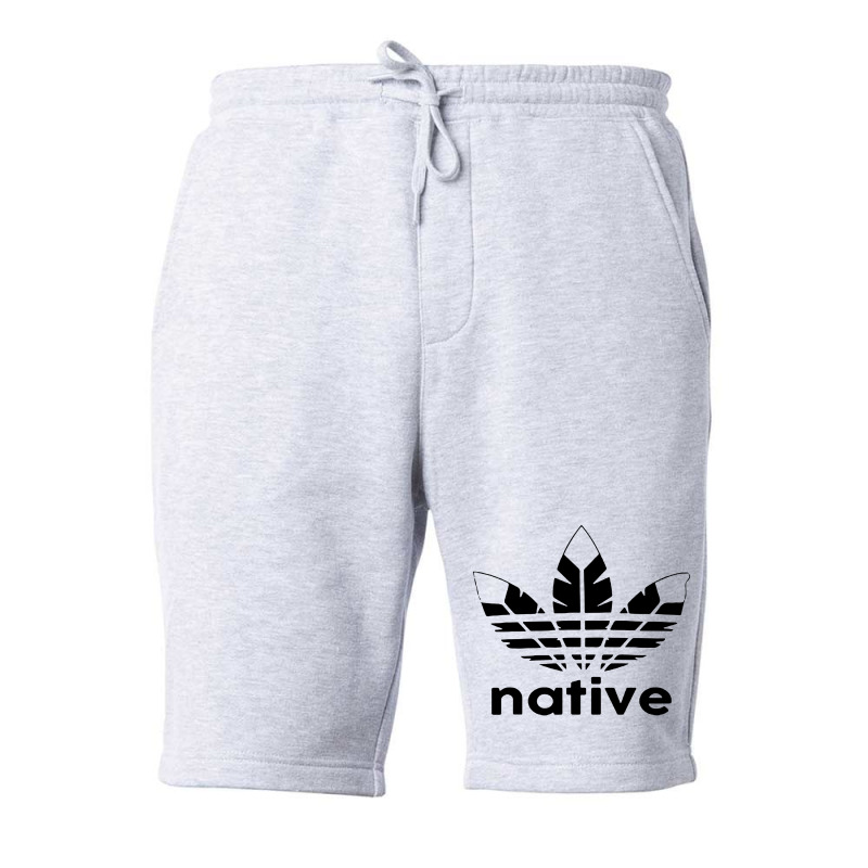 Native Feather Native American Fleece Short by Ateng Art | Artistshot