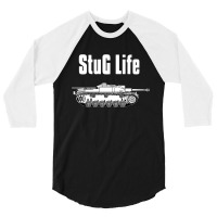 Stug Life Military History 3/4 Sleeve Shirt | Artistshot