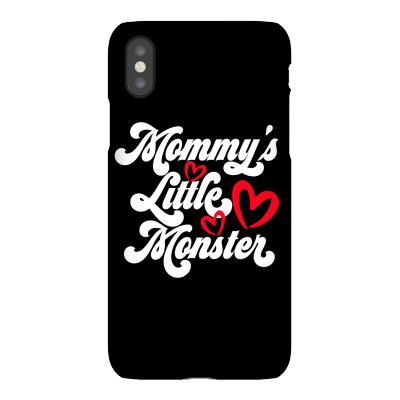 Mommy's Little Monster Lettering Iphonex Case Designed By Tiococacola