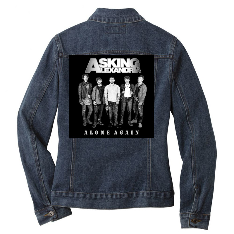 Alone Again Ladies Denim Jacket by leoniegloeckner0 | Artistshot