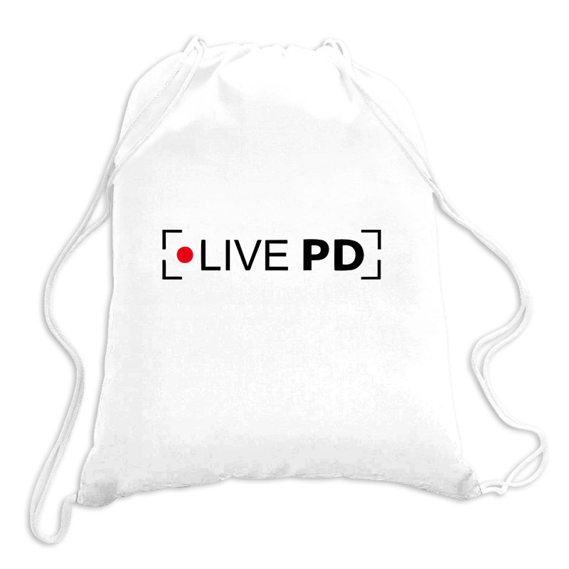 Live Pd Drawstring Bags. By Artistshot
