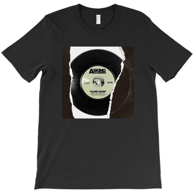 Vinyl Record Alone Again T-shirt | Artistshot