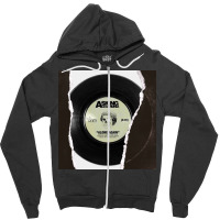 Vinyl Record Alone Again Zipper Hoodie | Artistshot