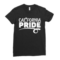 California Pride Lgbtq America Ladies Fitted T-shirt | Artistshot