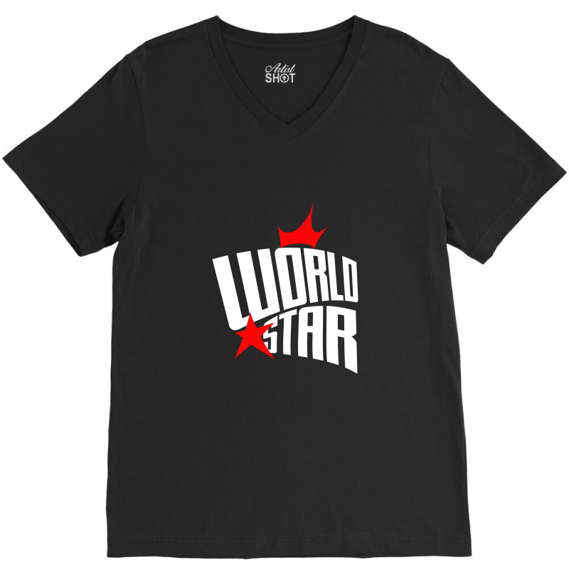 World Star V-neck Tee | Artistshot