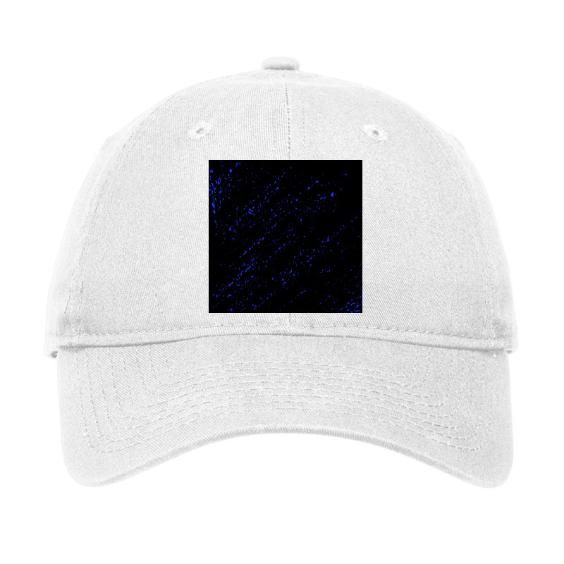 Blue Shine Over Dark Background Adjustable Cap by American choice | Artistshot