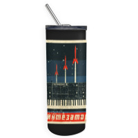 Vintage Synthesizer Skinny Tumbler | Artistshot