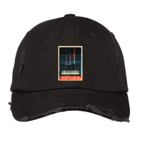 Vintage Synthesizer Vintage Cap | Artistshot