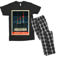 Vintage Synthesizer Men's T-shirt Pajama Set | Artistshot