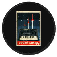 Vintage Synthesizer Round Patch | Artistshot