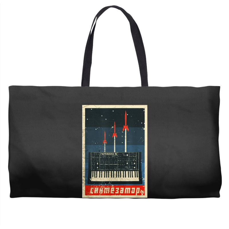 Vintage Synthesizer Weekender Totes | Artistshot