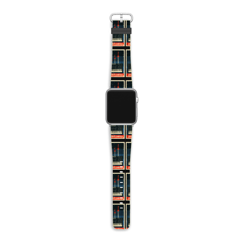 Vintage Synthesizer Apple Watch Band | Artistshot