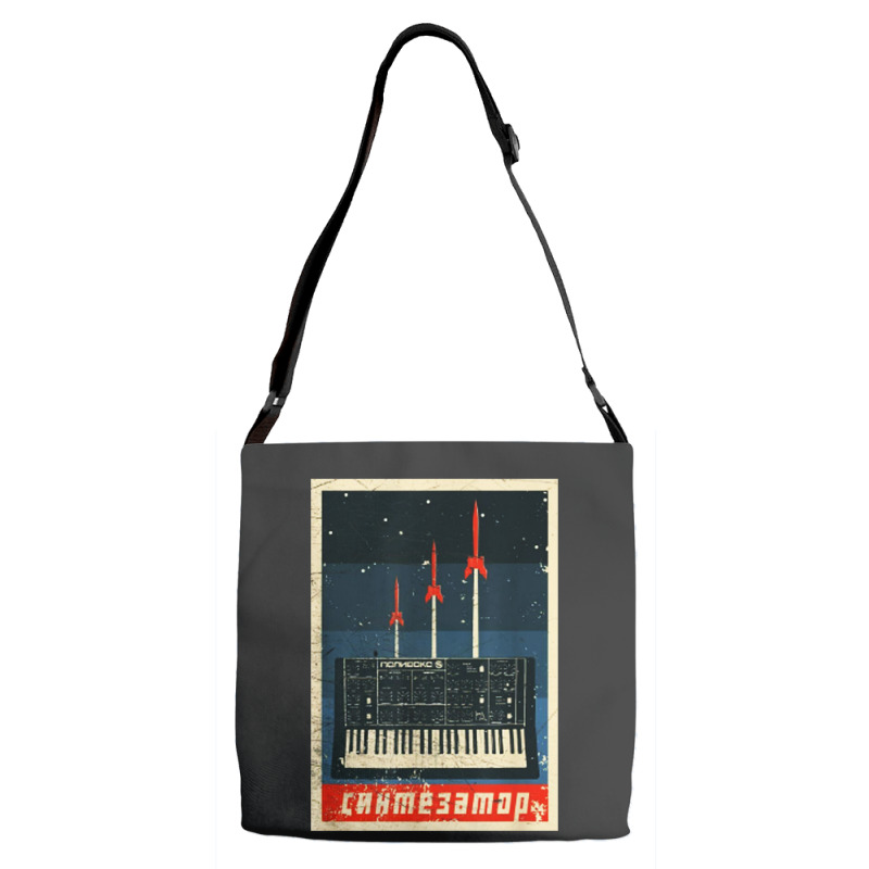 Vintage Synthesizer Adjustable Strap Totes | Artistshot