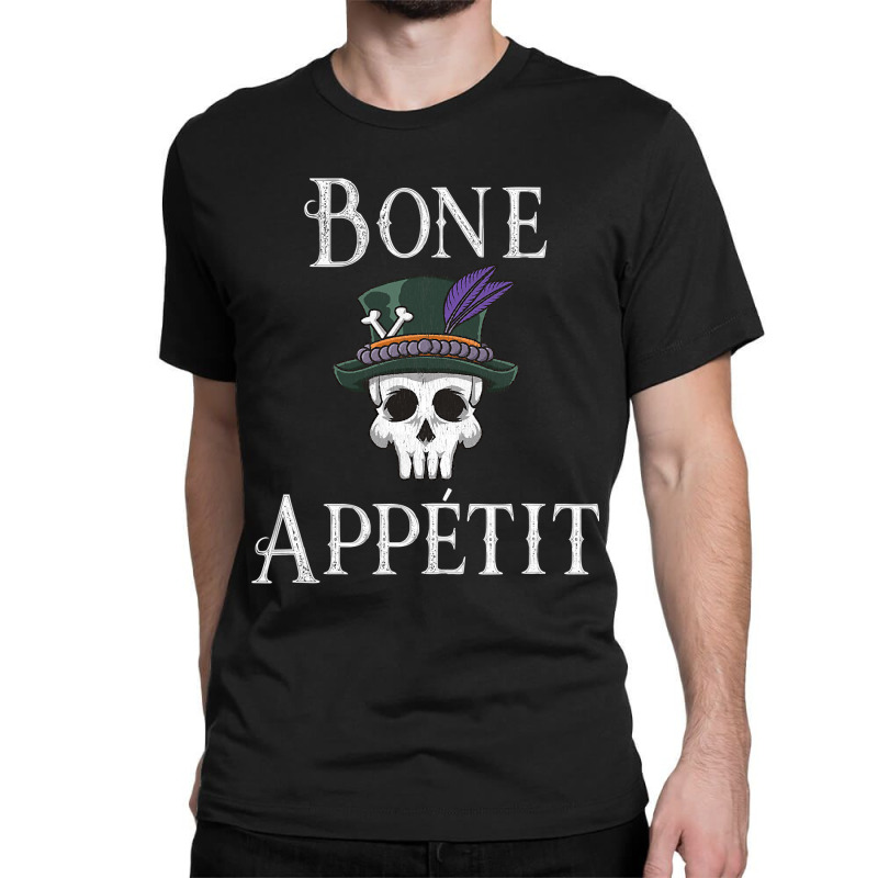 Vintage New Orleans Theme Voodoo Skull Fun Bone Appetit Pun T Shirt Classic T-shirt by sieuduong86 | Artistshot