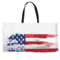 American Flag Mask Weekender Totes | Artistshot