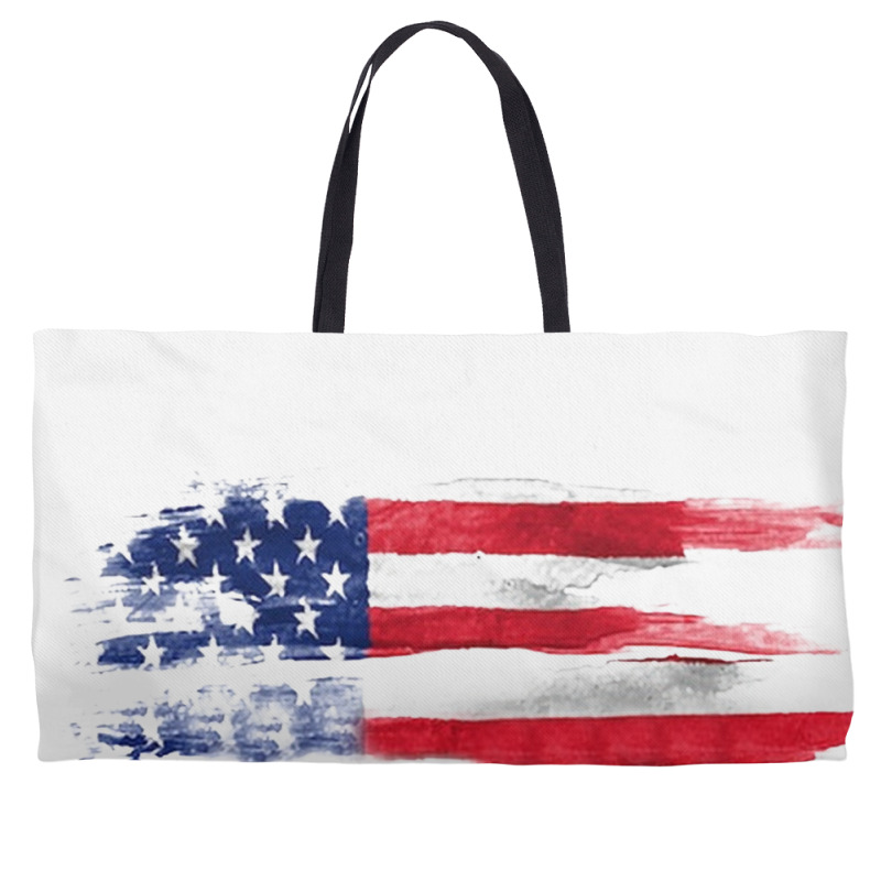 American Flag Mask Weekender Totes | Artistshot