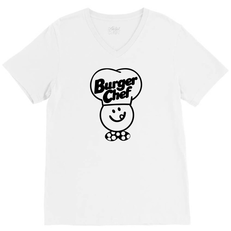 Burger Chef V-neck Tee | Artistshot