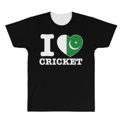 I love Pakistan Cricket All Over Men's T-shirt | Artistshot