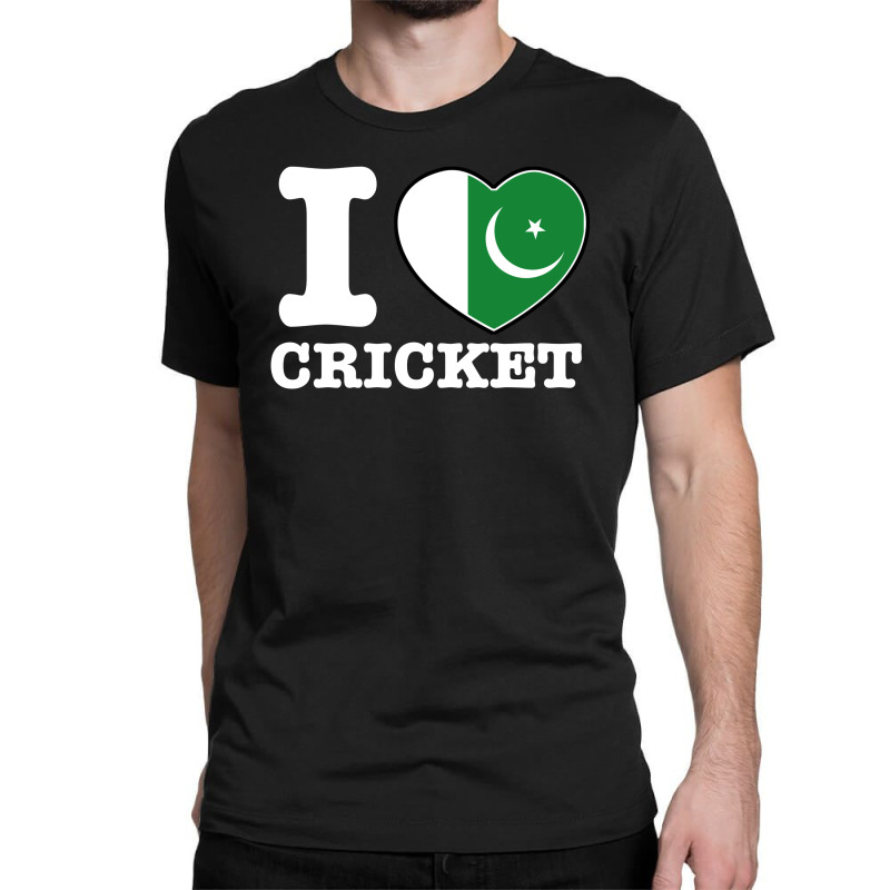 I Love Pakistan Cricket Classic T-shirt | Artistshot