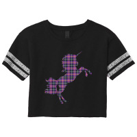 Scotsman Scotland Unicorn Plaid Tartan Day Scottish Unicorn Tank Top Scorecard Crop Tee | Artistshot