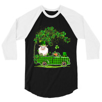 Dabbing Sheep Green Plaid Pickup St 3/4 Sleeve Shirt | Artistshot