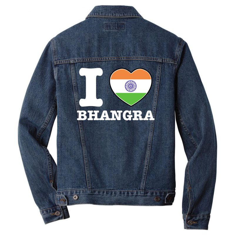 I Love Cricket Bangladeshi Flag Men Denim Jacket | Artistshot