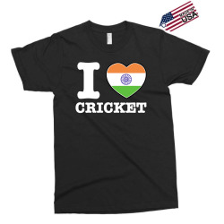 I love cricket Indian flag Exclusive T-shirt | Artistshot