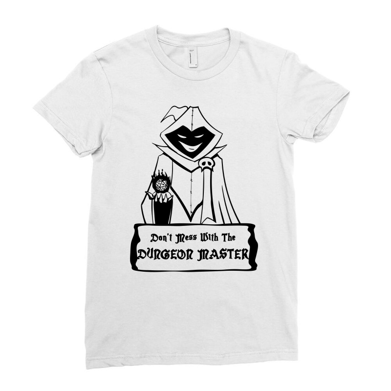 Dungeon Master Cloak Ladies Fitted T-shirt | Artistshot