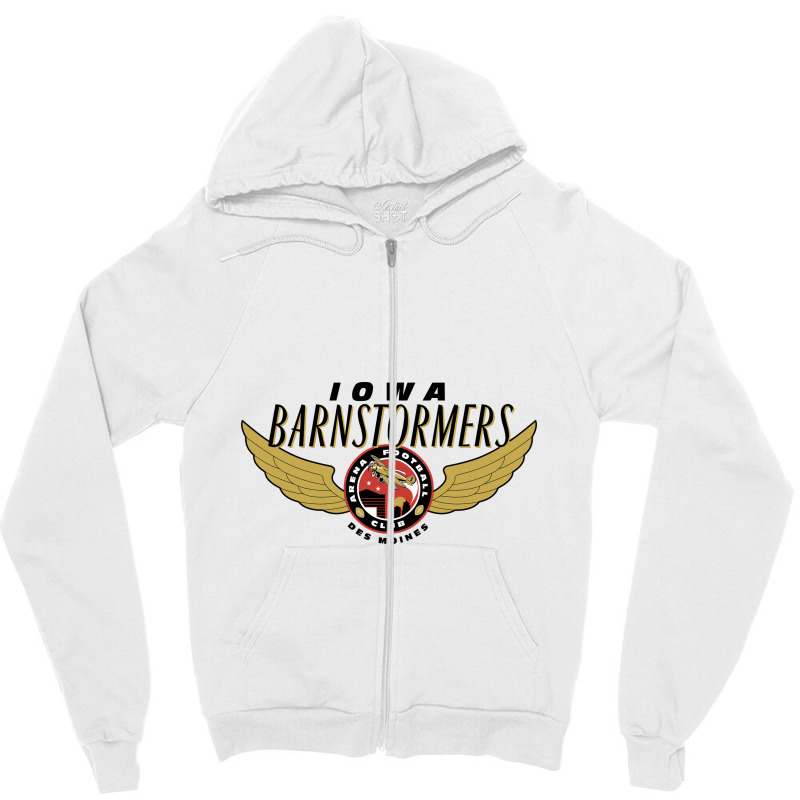 Iowa Barnstormers Zipper Hoodie | Artistshot