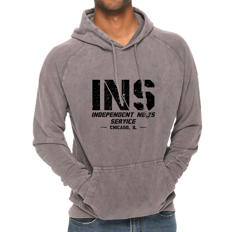 Independent News Service   Chicago Vintage Hoodie | Artistshot