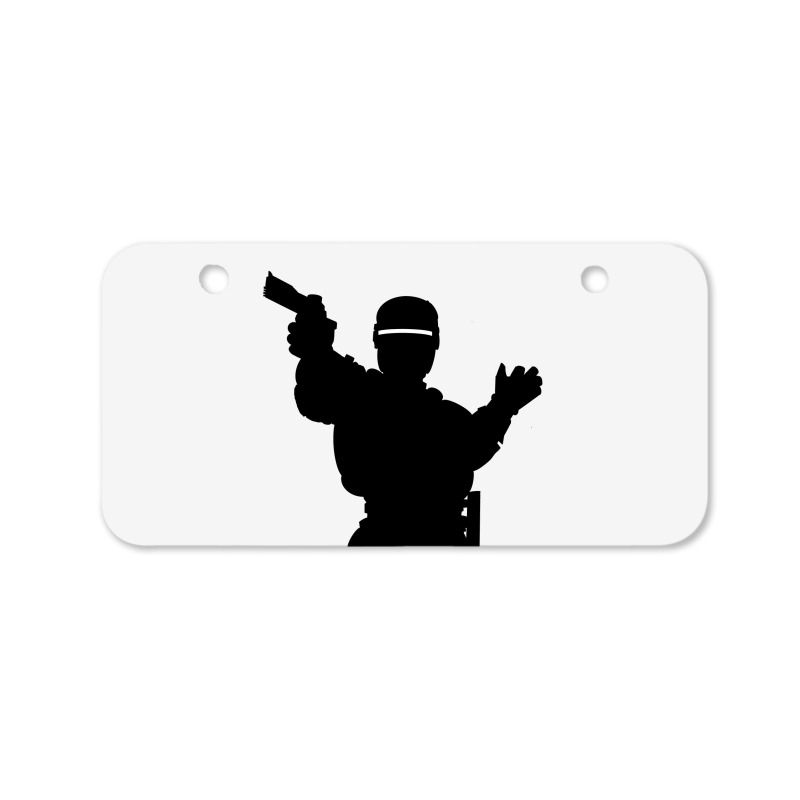 Robocop Bicycle License Plate | Artistshot