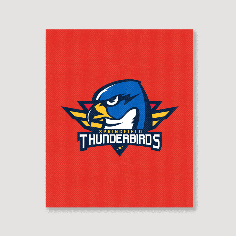 The Springfield.thunderbirds Sport Portrait Canvas Print | Artistshot