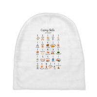 Coping Skills Alphabet Mental Health Awareness T Shirt Baby Beanies | Artistshot