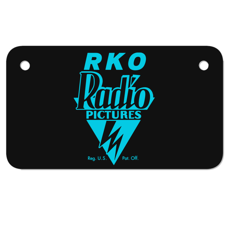 Rko Radio Motorcycle License Plate | Artistshot