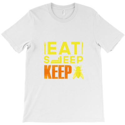 Eat Sleep Keep T-shirt Designed By Wizarts