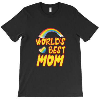 World's Best Mom T-shirt Designed By Wizarts
