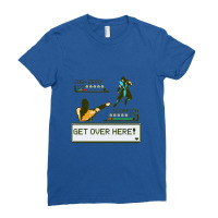 Get Over Here Ladies Fitted T-shirt | Artistshot