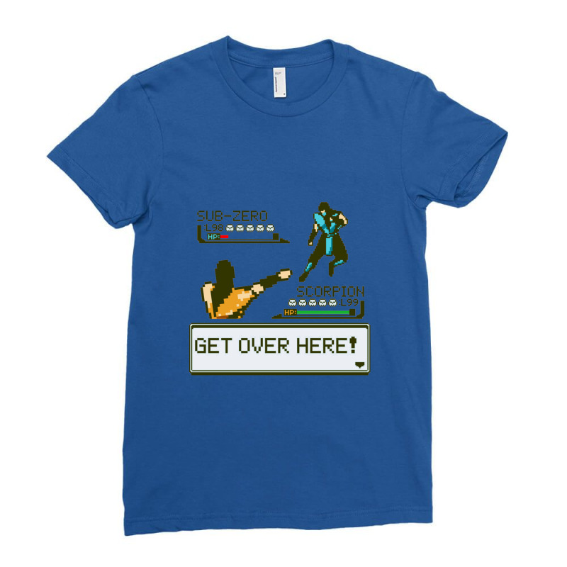 Get Over Here Ladies Fitted T-Shirt by baruklambi | Artistshot